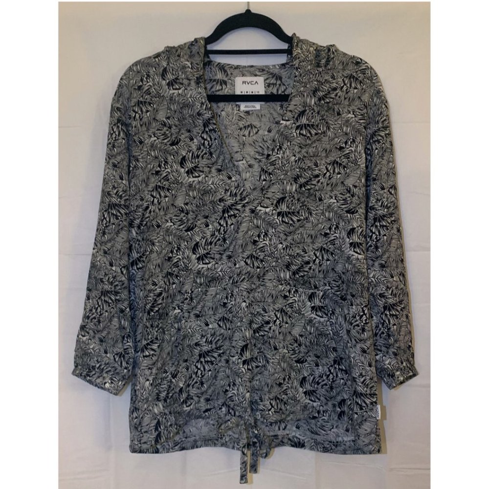 Tropical Jungle Pattern Lightweight Pullover